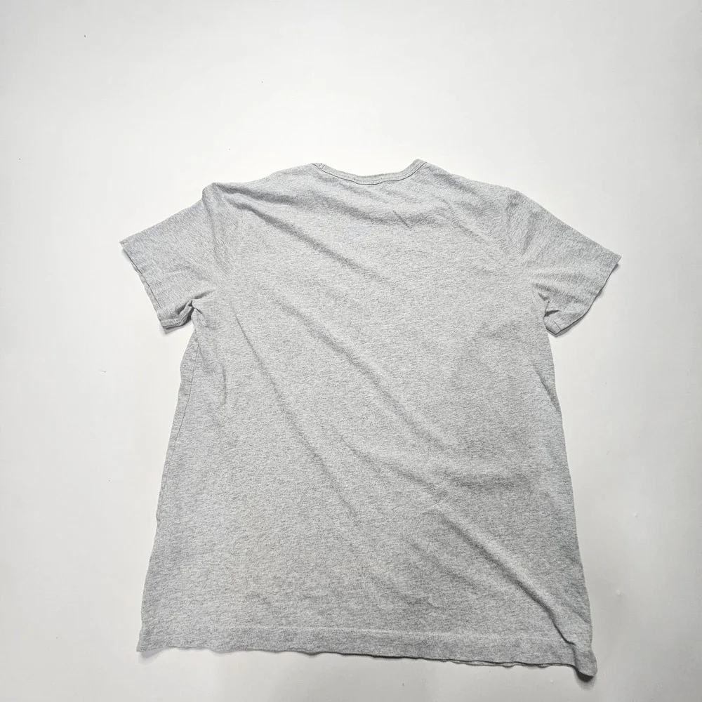 Banana Republic T-Shirt Mens Large Tall Gray Pride Rainbow Pocket Graphic Cotton